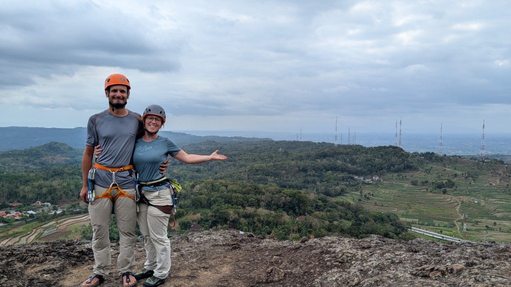 Nos grimpettes en&nbsp;Indonésie